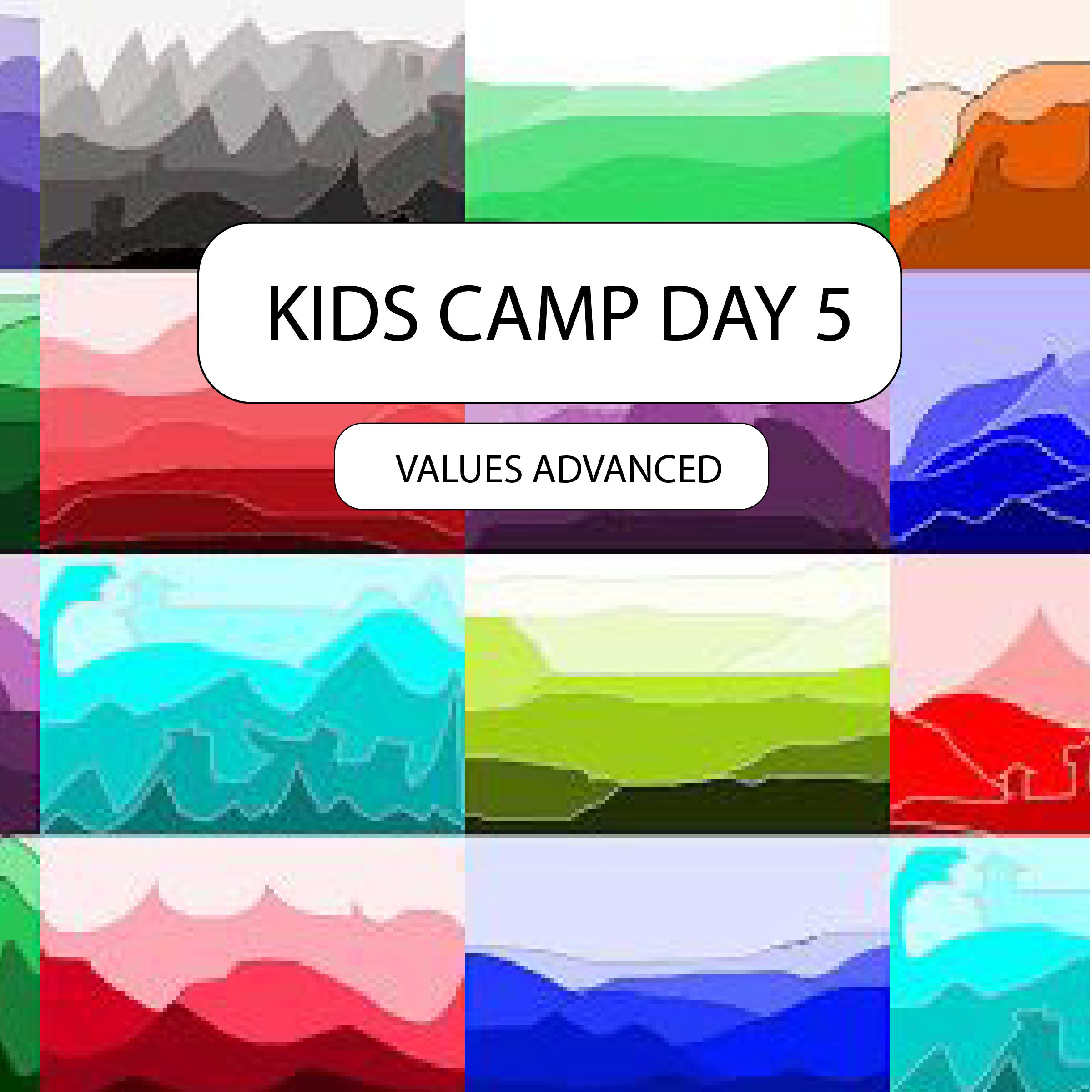 Kids Art Camp: Friday- 1:00-3:30 PM